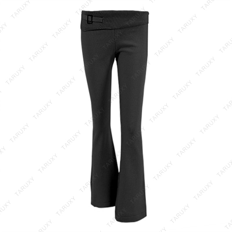 Women Outfits Casual Zipper Sweater Hoodie Set Flare Pants Suits Pink Knitted Womens Y2k Two Piece Set